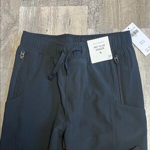 Abercrombie Kids Black Jogger Pants